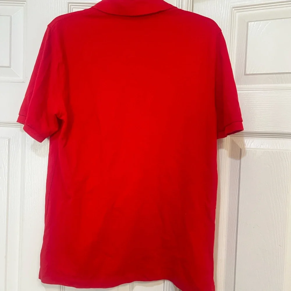 Polo Ralph Lauren Mens XL Classic Fit Short Sleeve‎ Red Rugby Pony